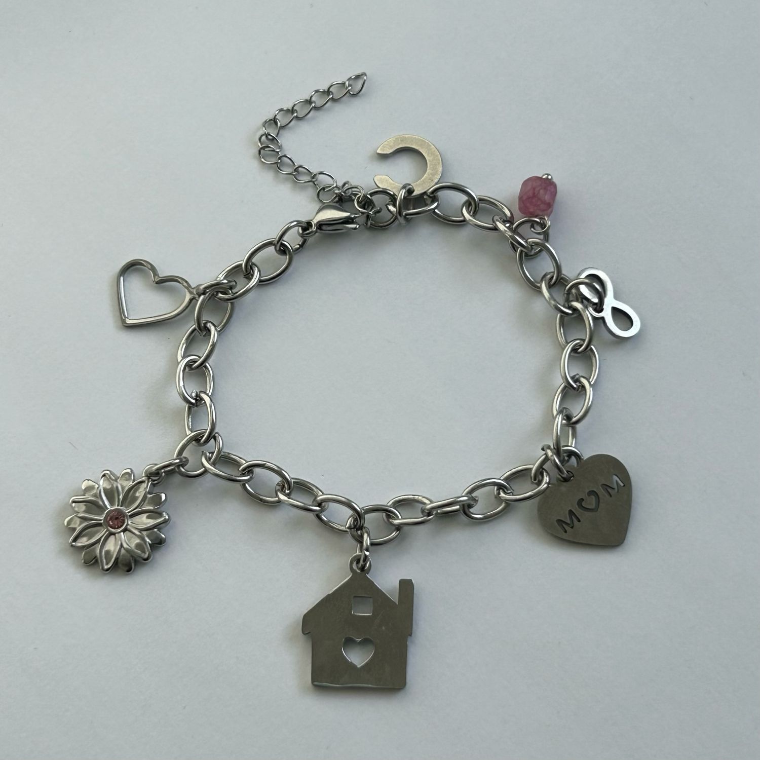 Where The Heart Is Cable Chain Bracelet