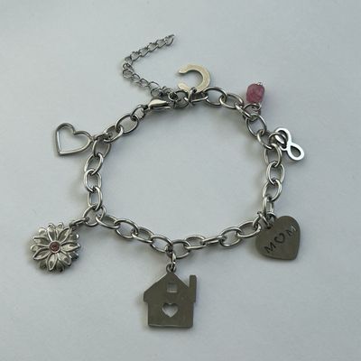 Where The Heart Is Cable Chain Bracelet