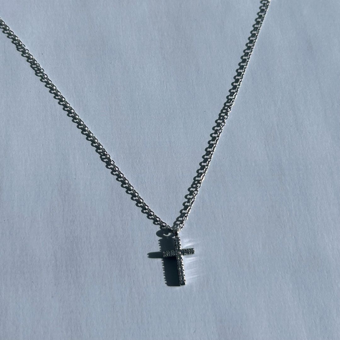 Circle Zirconia Necklace