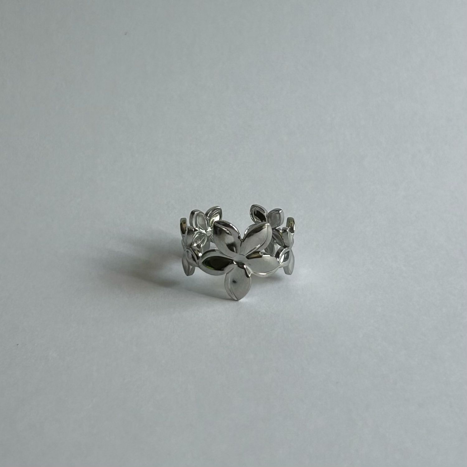 Flower Cuff Ring