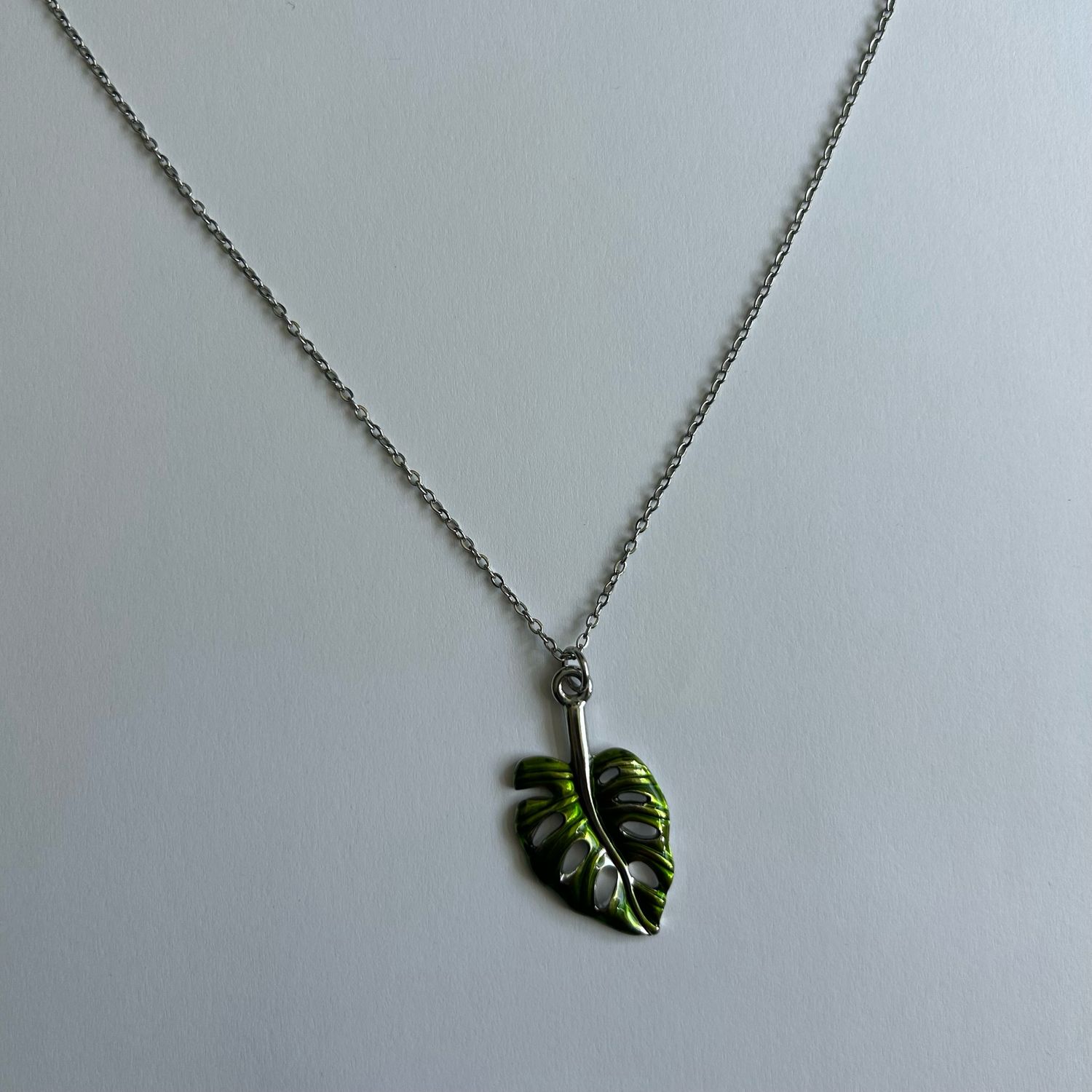 Palm Leaf Necklace