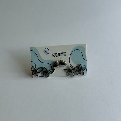 3 Earring Set