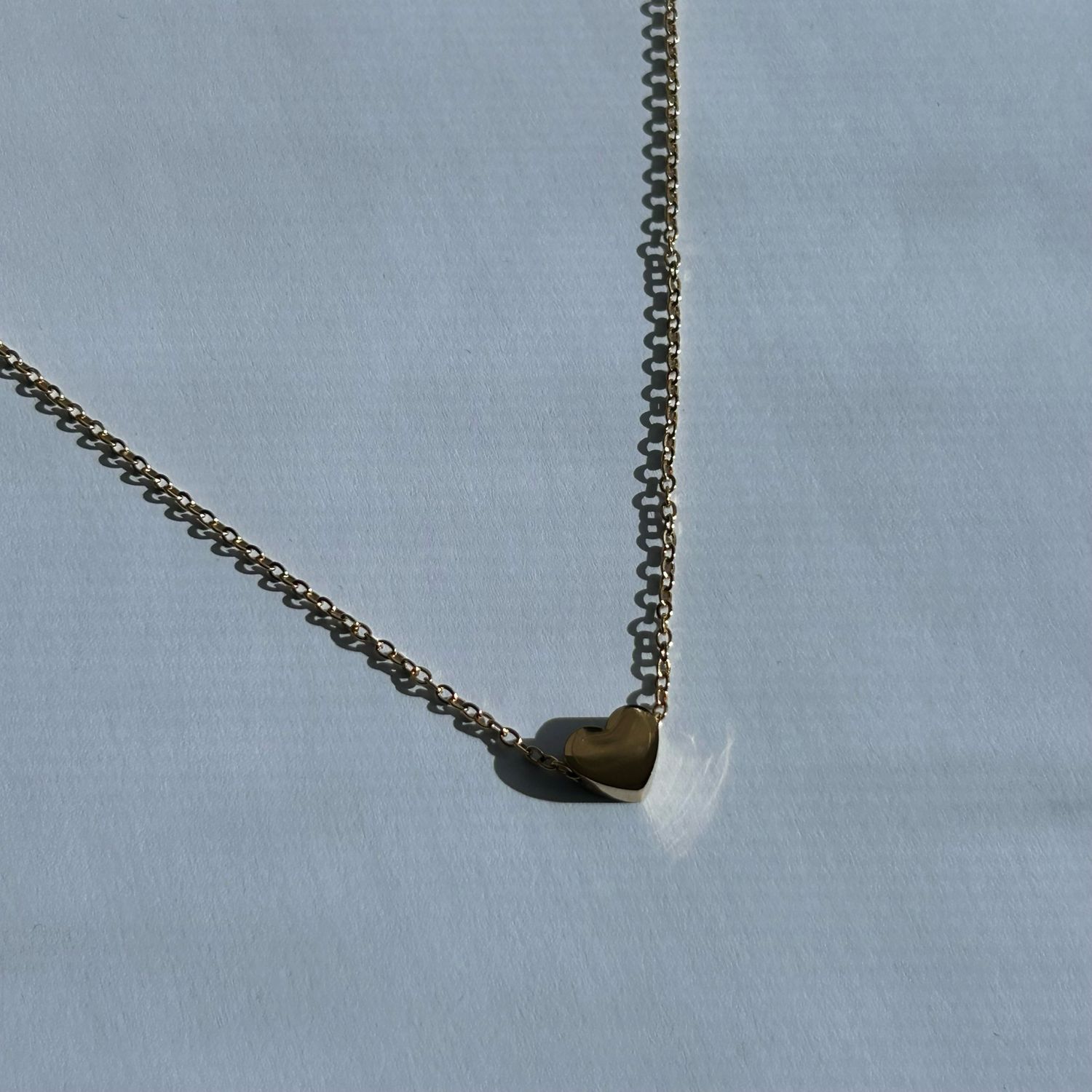 Gold Heart Necklace
