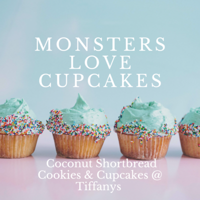 Coconut Shortbread Cookies & Cupcakes at Tiffanys