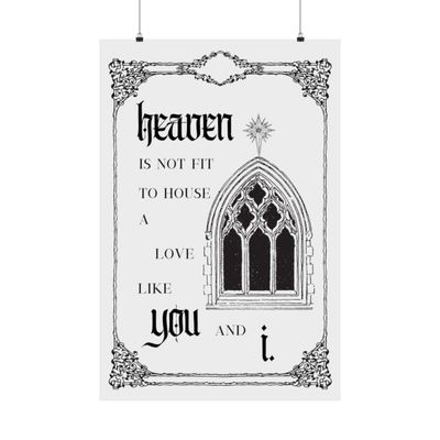 Vertical Poster, Hozier &quot;Francesca&quot; Lyrics, Art Print, Matte Wall Art, Indie Folk Home Decor, Black and White