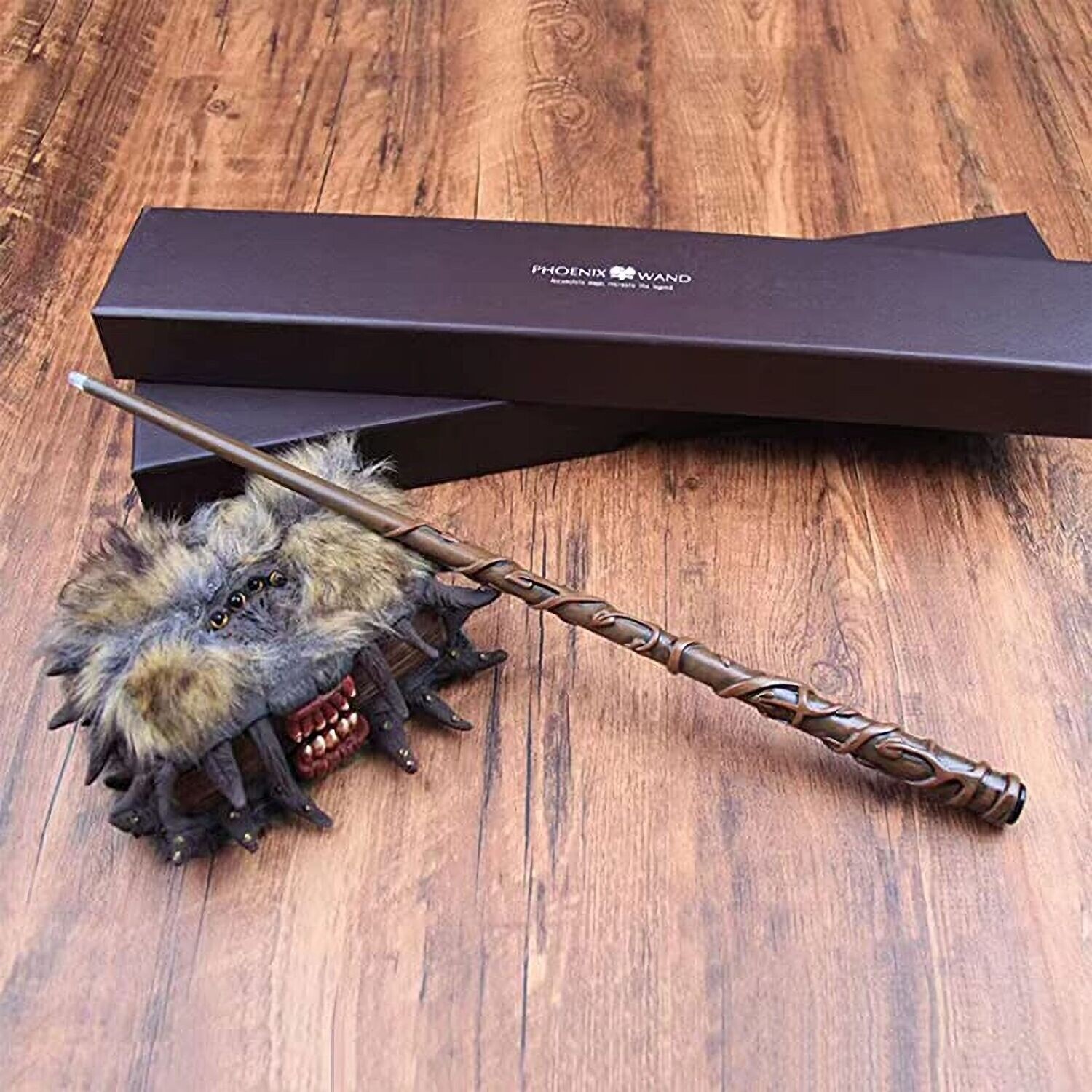 Magic Wand with Fireball Effect