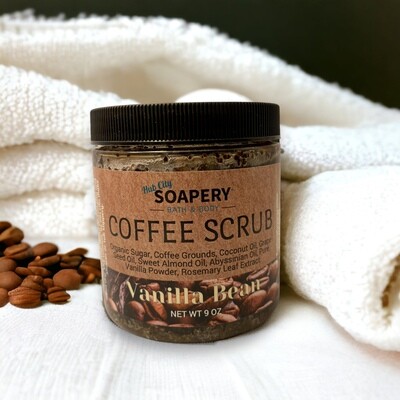 Vanilla Bean Coffee Scrub
