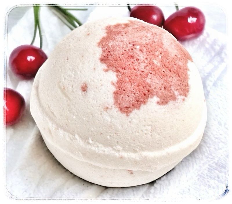 Cherry Almond Bath Bomb