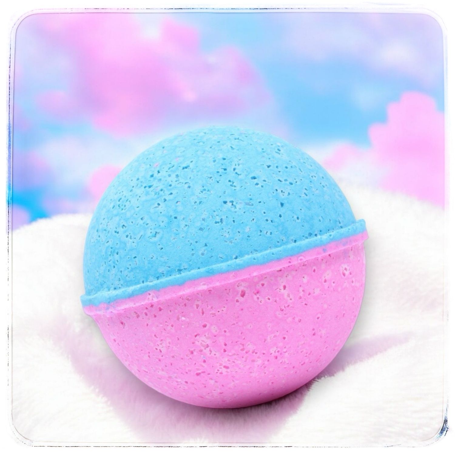 Cotton Candy Bath Bomb