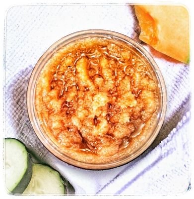 Cucumber Melon Brown Sugar Scrub