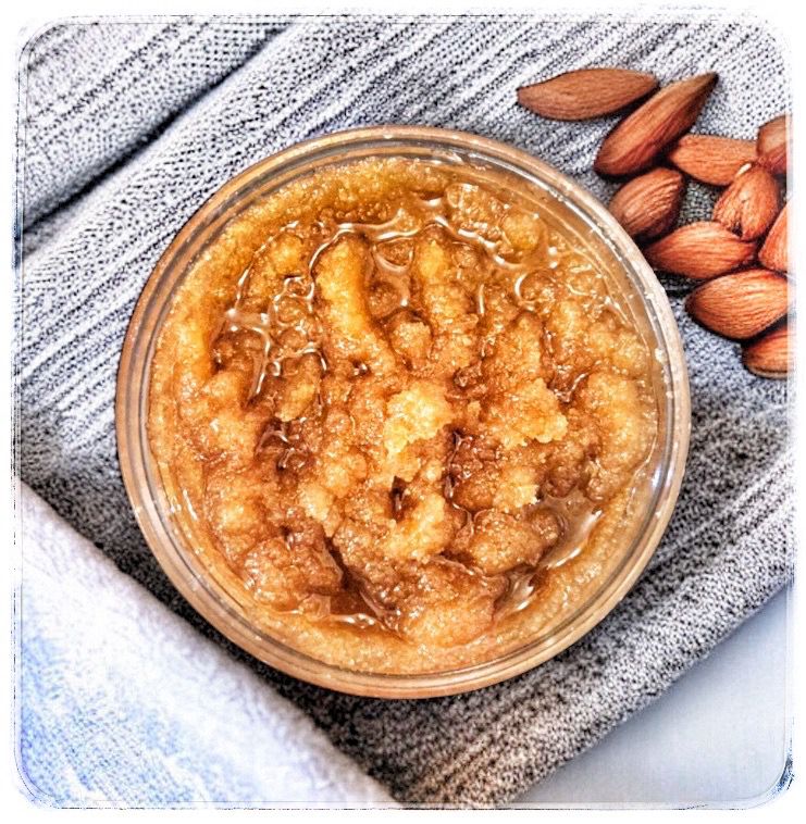 Honey Almond Brown Sugar Scrub