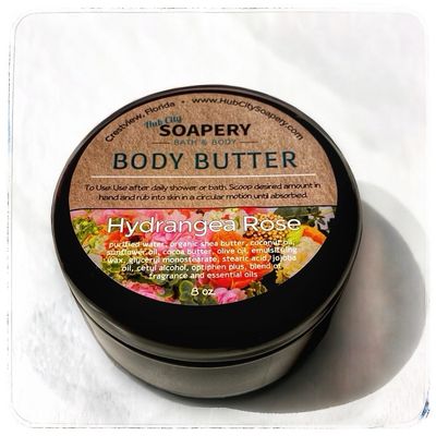 Hydrangea Rose Shea &amp; Beeswax Body Butter
