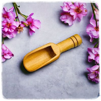 Mini Bamboo Scoop