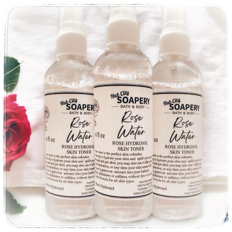 Rose Water Toner Face Mist