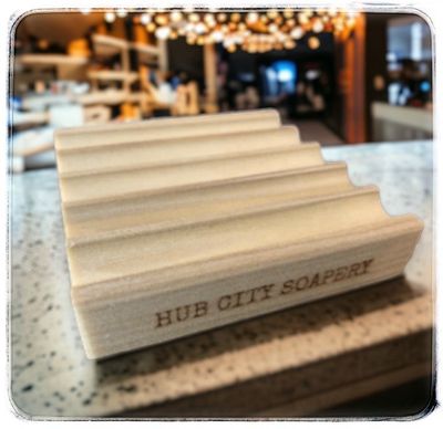 Soap Dish - Wood Plank (Hub City Soapery Stamped)