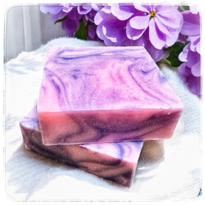 Hydrangea Soap Bar