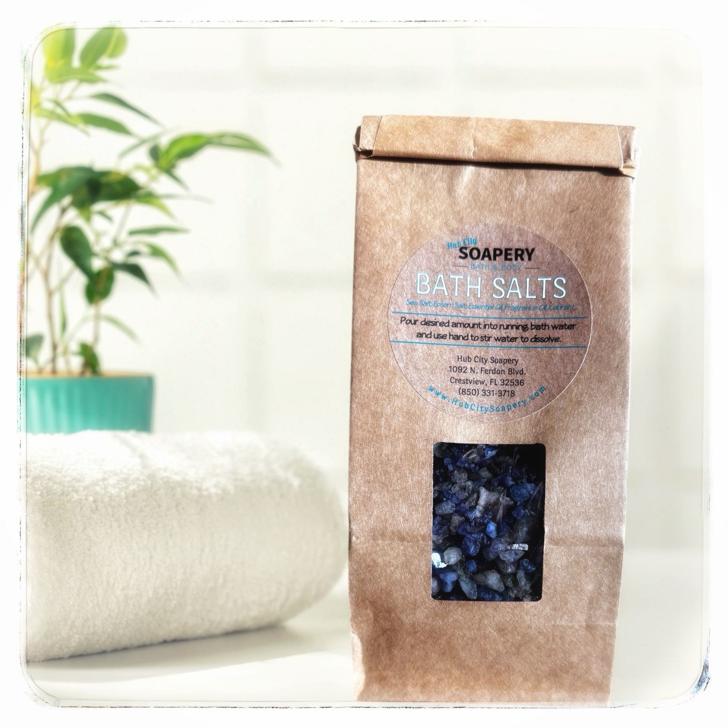 Lavender Vanilla Bath Salts