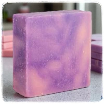 Hydrangea Soap Bar