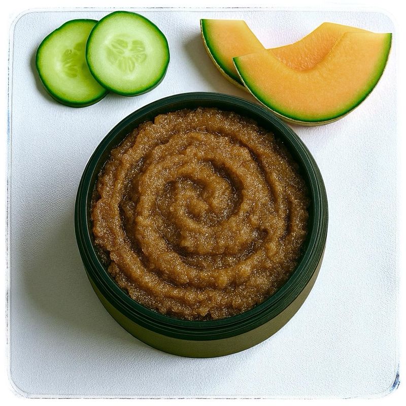 Cucumber Melon Brown Sugar Scrub