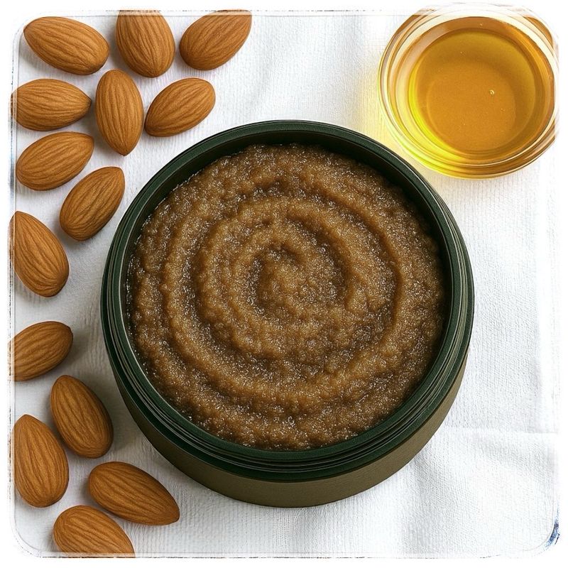 Honey Almond Brown Sugar Scrub