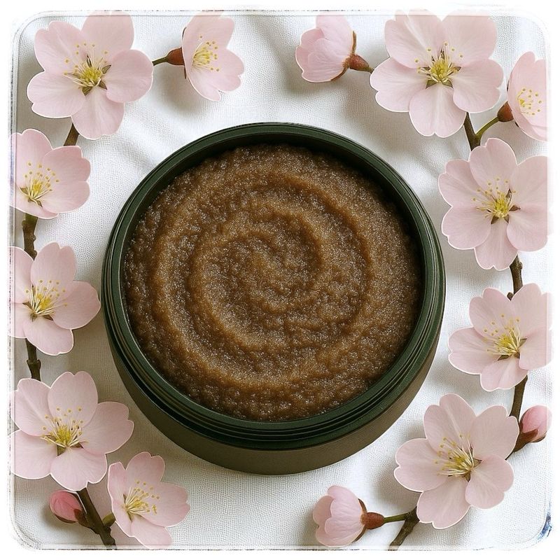 Japanese Cherry Blossom Brown Sugar Scrub