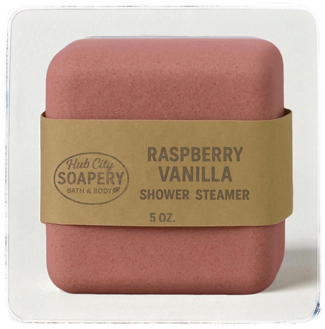 Raspberry Vanilla Shower Steamer