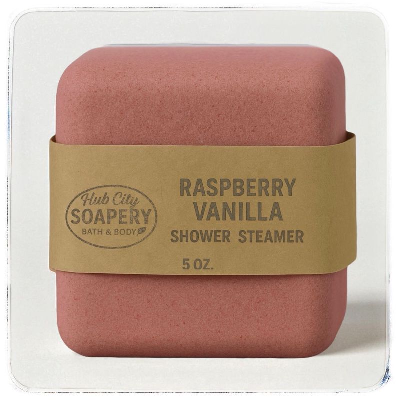Raspberry Vanilla Shower Steamer