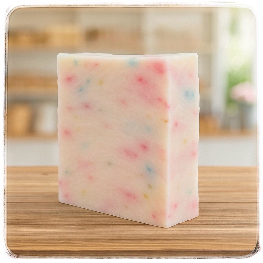 Floral Frosting Soap Bar