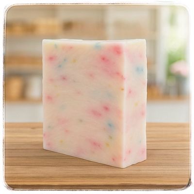 Floral Frosting Soap Bar