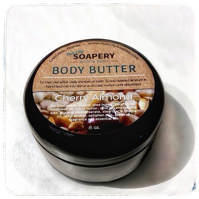 Cherry Almond Shea & Beeswax Body Butter