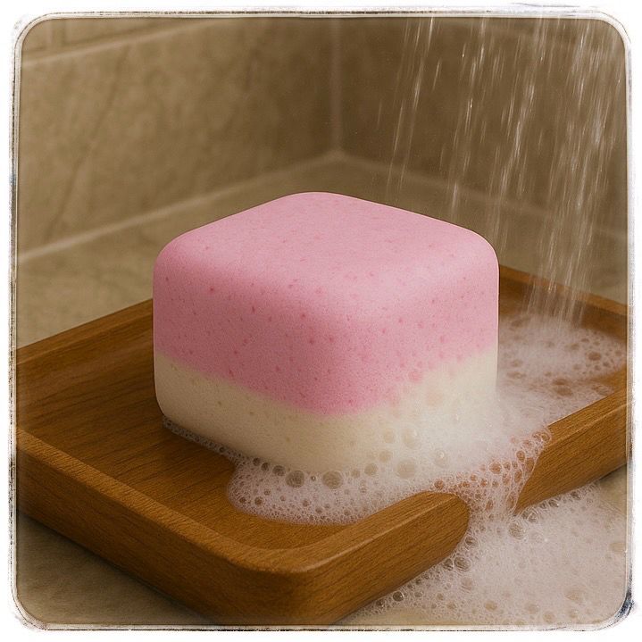 Raspberry Vanilla Shower Steamer