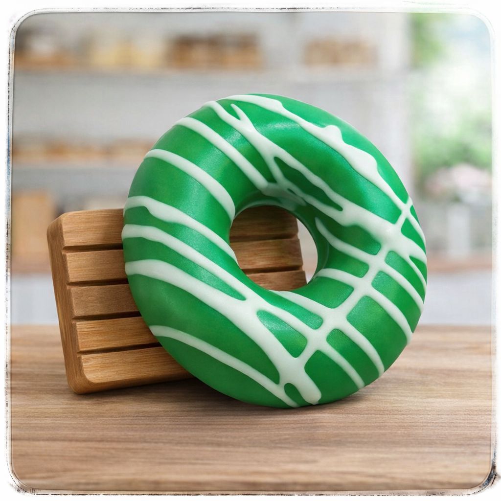 Kids Birthday Cake Donut Soap Bar