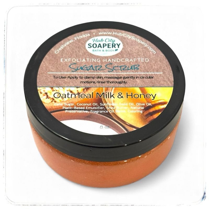 Oatmeal Milk &amp; Honey Sugar Scrub