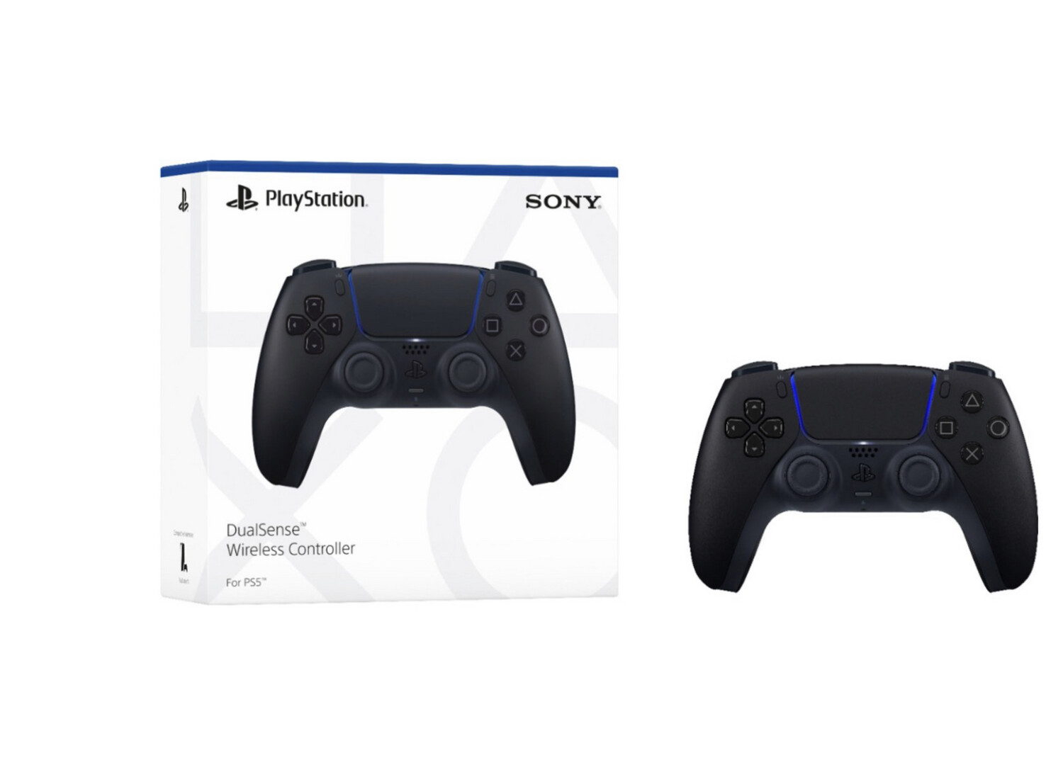 Sony - PlayStation 5 - DualSense Wireless Controller - Midnight Black
