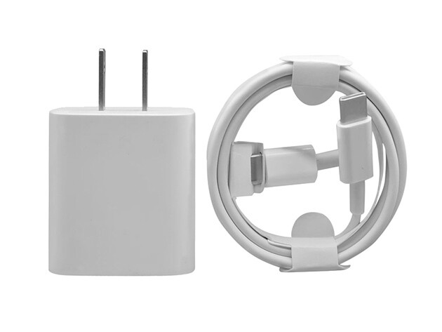 Lightning Cable &amp; 20W USB-C Power Adapter (COMBO)