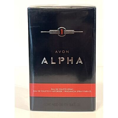 Avon ALPHA Eau De Toilette Mens Cologne