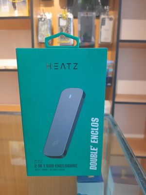 Heatz ZL07 2 in 1 SSD Enclosure – 10 GBPS Speed