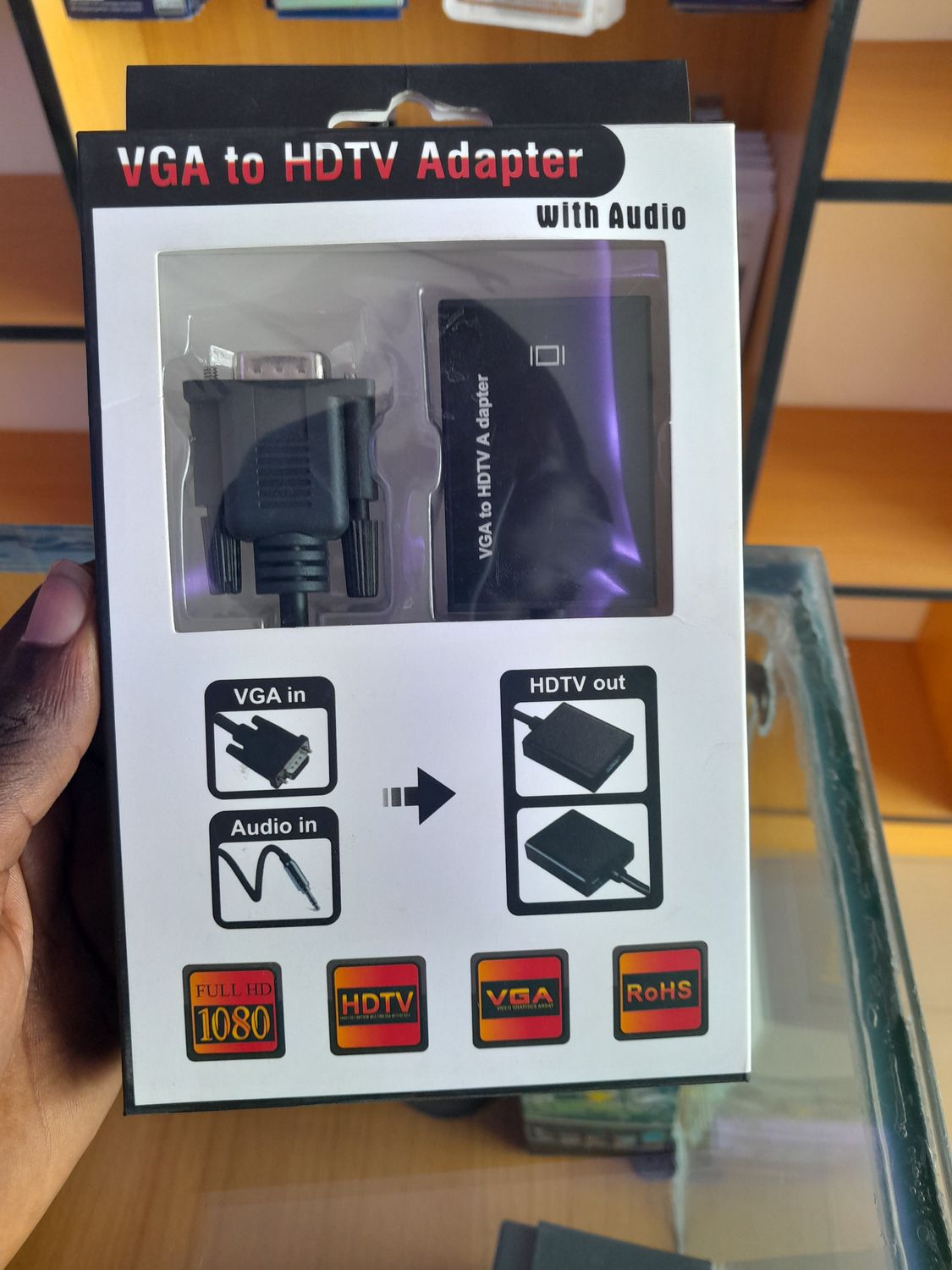 VGA to HDTV Adapter with Audio