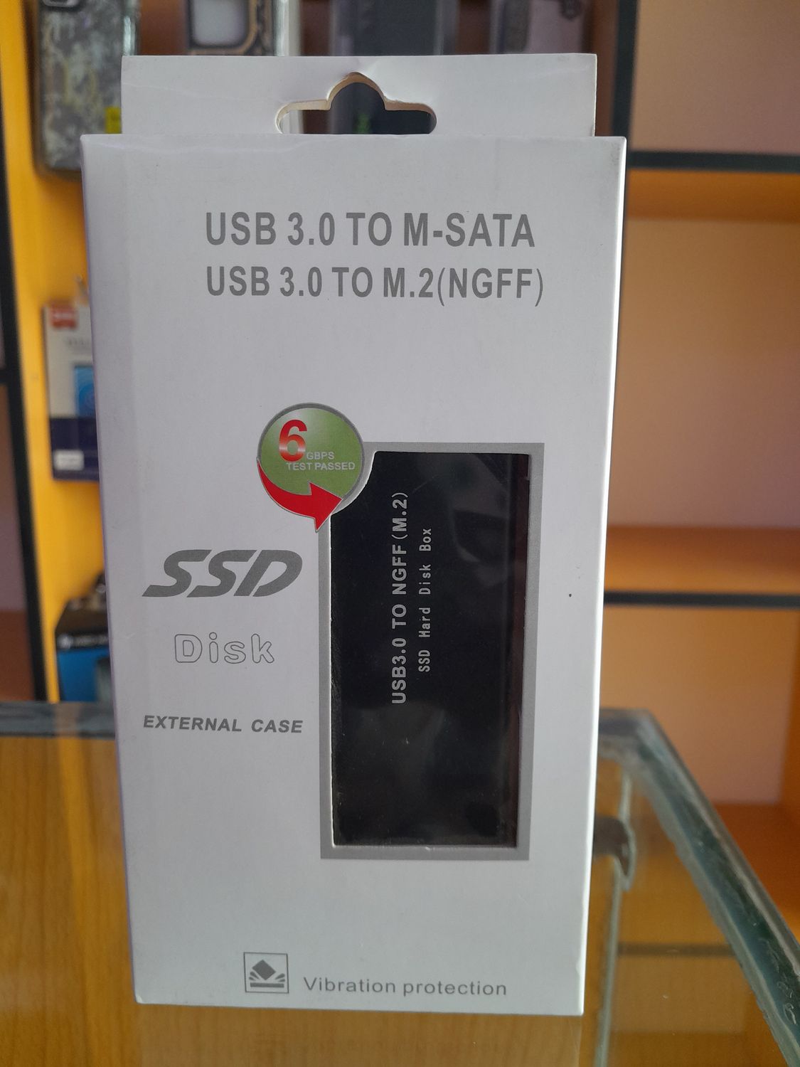 SSD External Case, specifically designed to convert M.2 (NGFF) and M-SATA SSDs into portable USB 3.0 external drives.