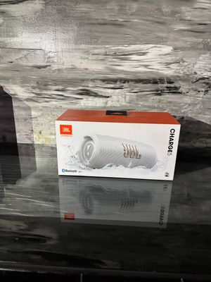JBL - CHARGE5 Portable Waterproof Speaker with Power bank - Blue