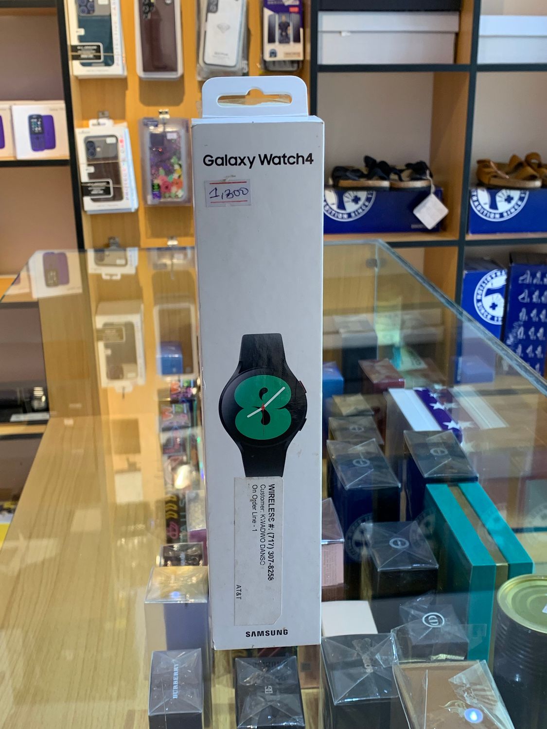 SAMSUNG Galaxy Watch 4 Bluetooth &amp; GPS Smartwatch - (Pre-owned)