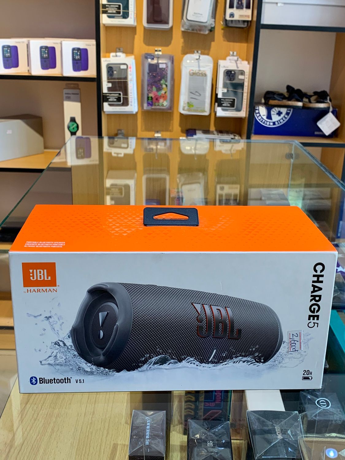 JBL - CHARGE5 Portable Waterproof Speaker with Power bank