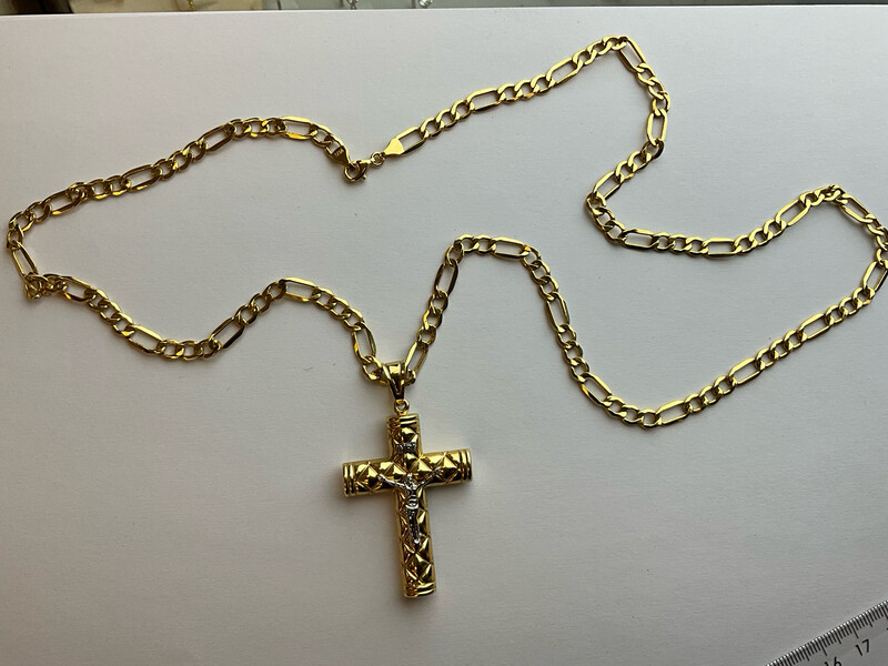 Figaro Kette 18K