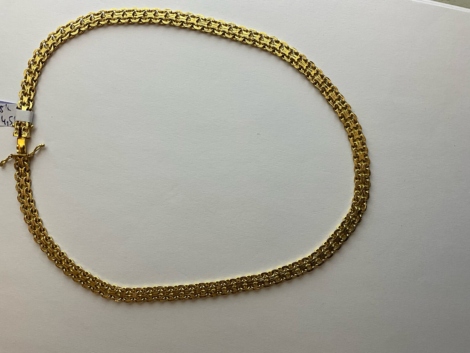 Vintage Halskette 18K gold 