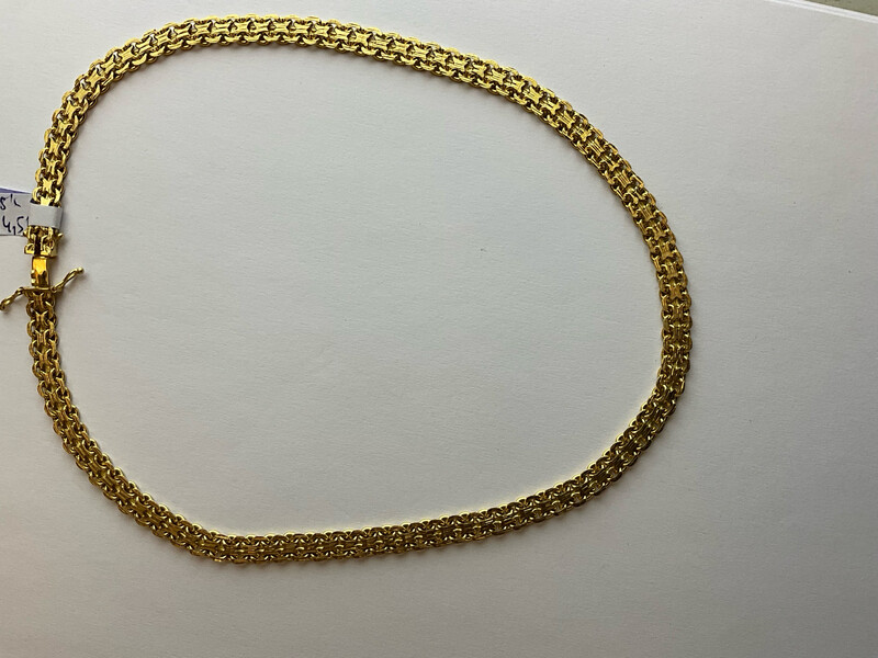 Vintage Halskette 18K gold 