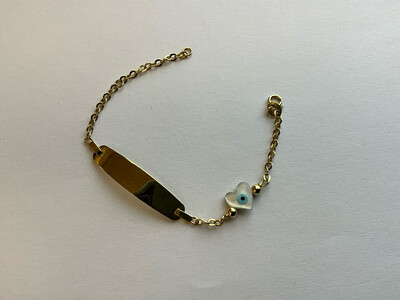 ARMBAND BABY S 14k läng 13 cm bereit 0.2 mm
