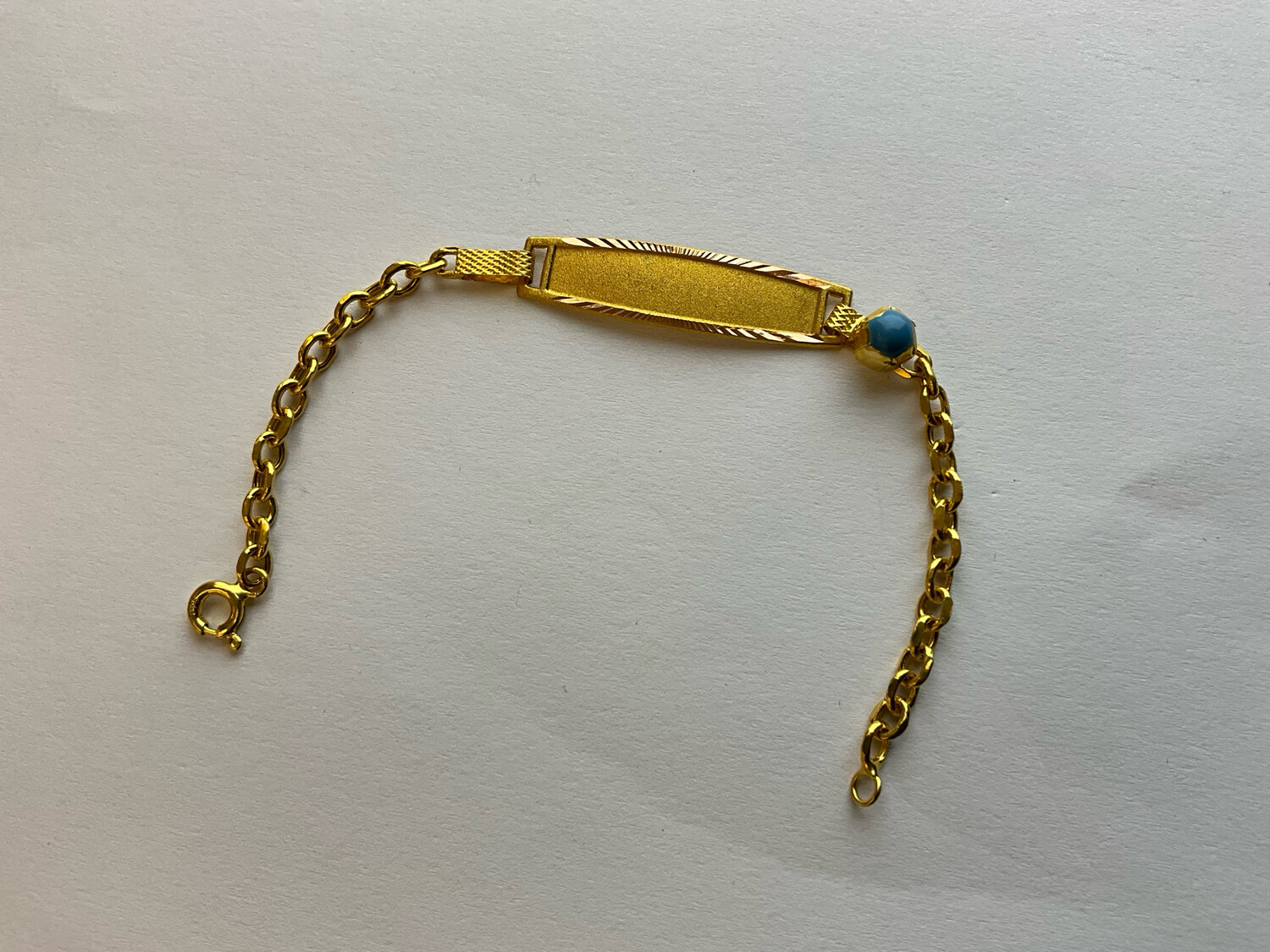 Armband Baby s 14 K GOLD Läng 13 cm