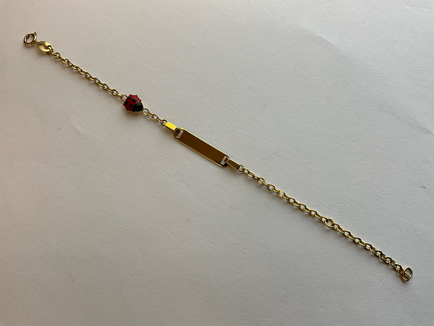 Armband Baby s 18K Gold läng 14 cm