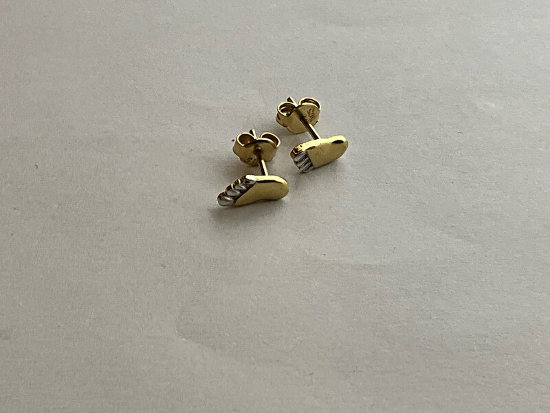 Mädchen Ohrringe 14 K