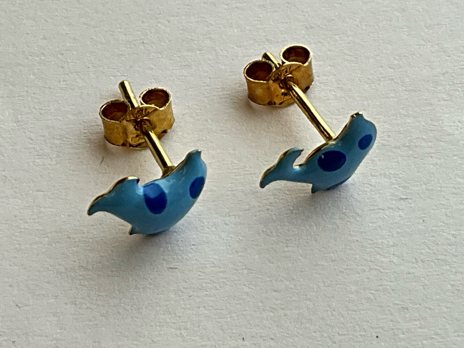 Mädchen Ohrringe 14K